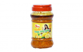 9am Tangy Lime Pickle   Plastic Jar  1 kilogram